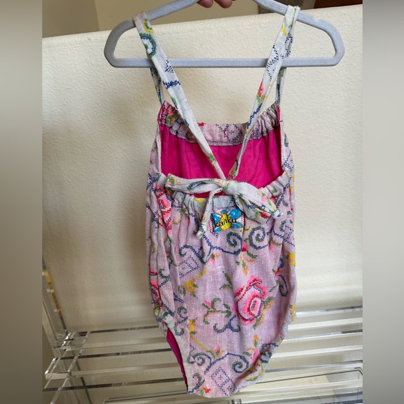 Gorgeous Handmade Floral Romper - Picture 3 of 5